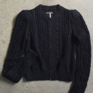 Isabel Marant Runway Puff Sleeve Cardigan